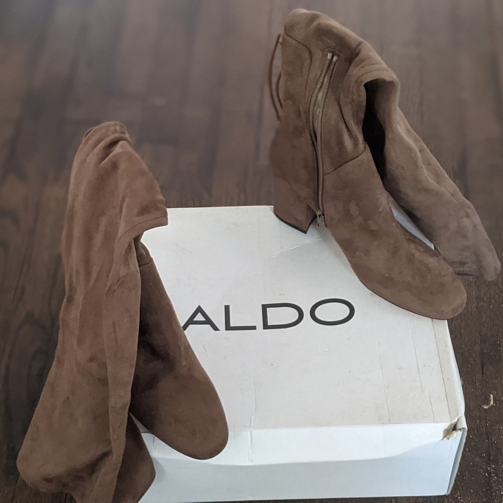 Aldo, Women's Size 10, Taupe Boots
